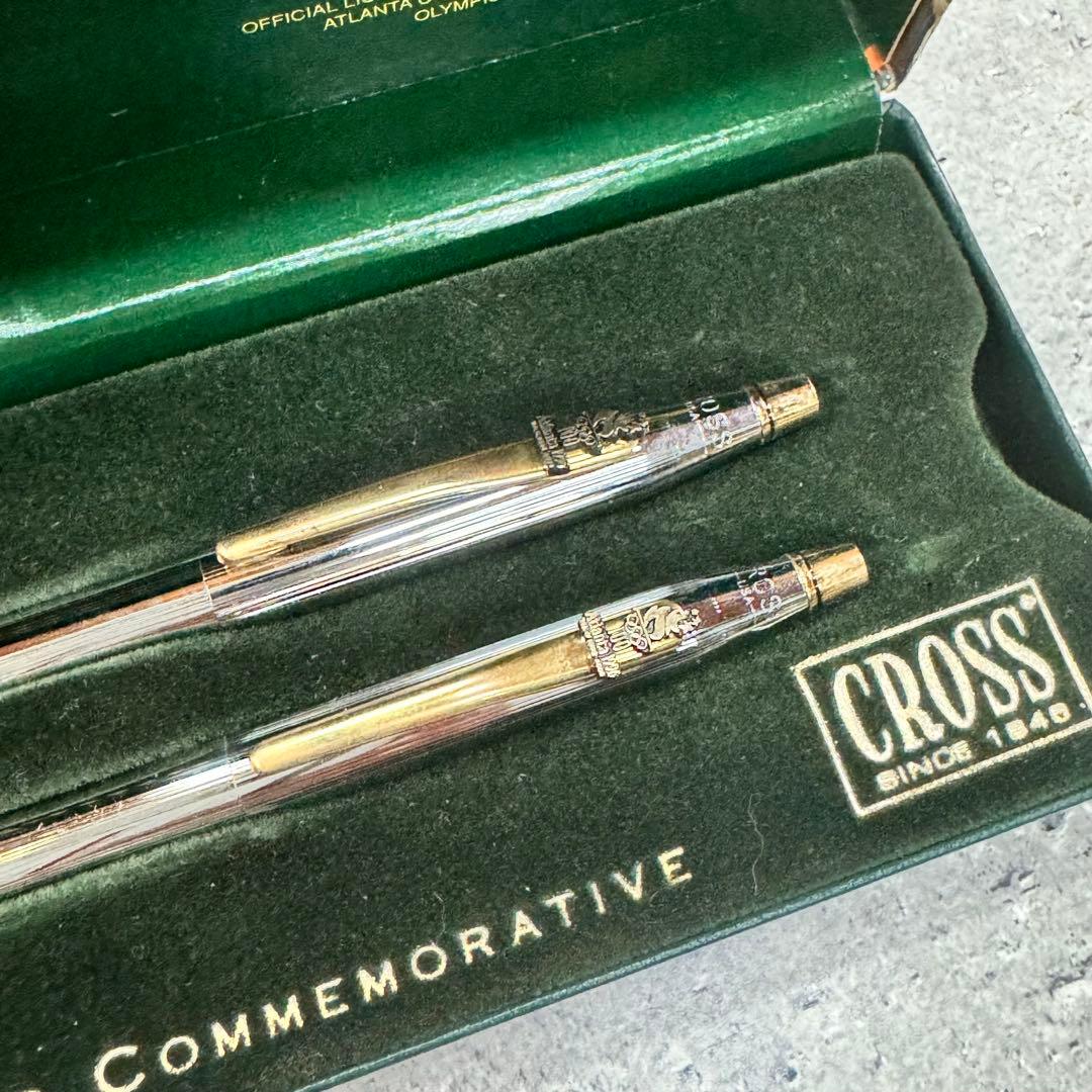 Cross Atlanta 1996 Olympic Games Commemorative Ballpoint Pen and Pencil Set