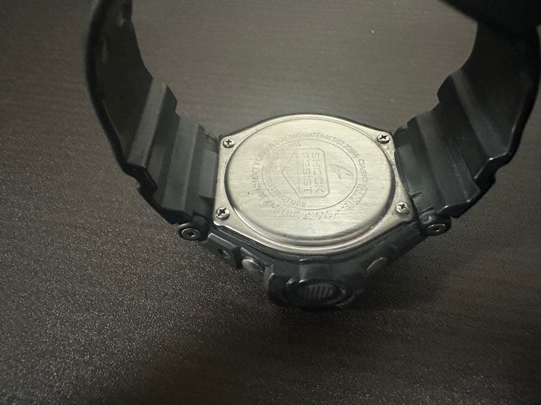 G-Shock Casio WR 20BAR Black Watch — Japan Import