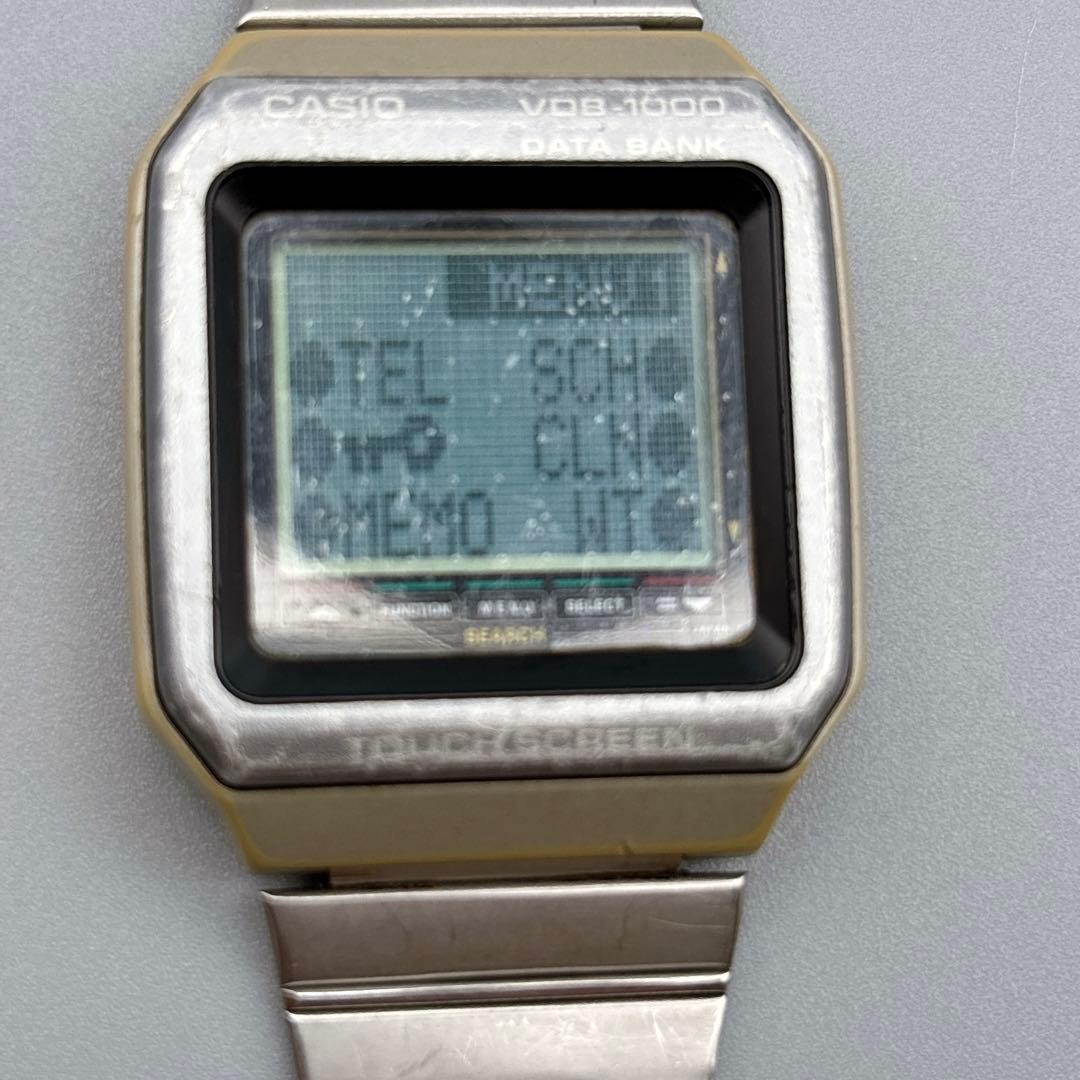 Casio VDB-1000 Data Bank with Touch Screen and Replaced Battery