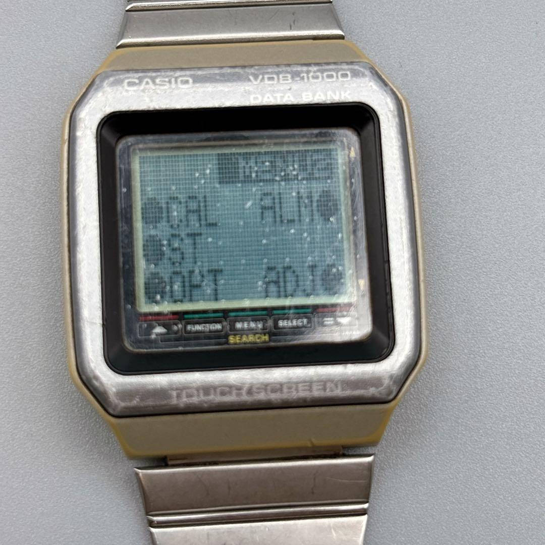 Casio VDB-1000 Data Bank with Touch Screen and Replaced Battery