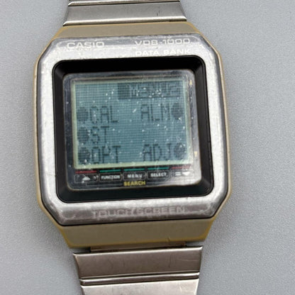 Casio VDB-1000 Data Bank with Touch Screen and Replaced Battery