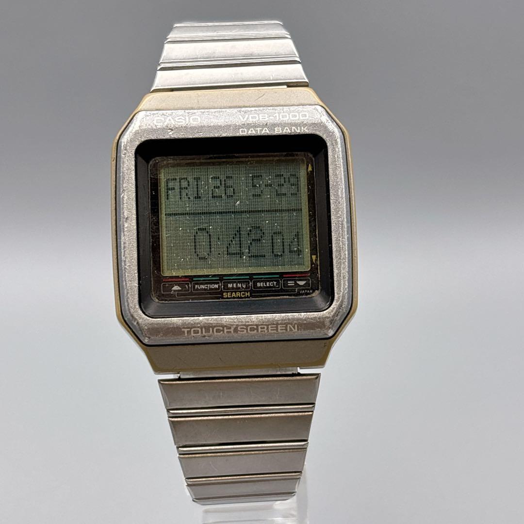 Casio VDB-1000 Data Bank with Touch Screen and Replaced Battery