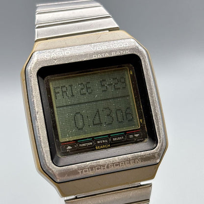 Casio VDB-1000 Data Bank with Touch Screen and Replaced Battery