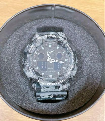 Casio G-Shock Marcelo Burlon Collaboration GA-100MRB-1AJR Watch — Japan Import
