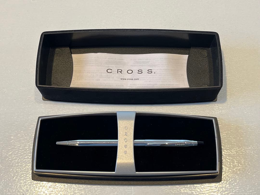 Cross Cross Ballpoint Pen With Case Japan Import