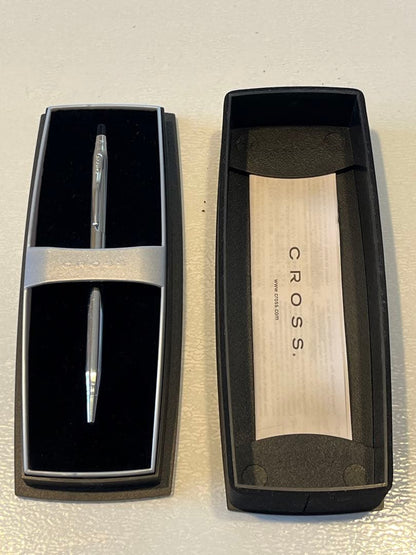Cross Cross Ballpoint Pen With Case Japan Import