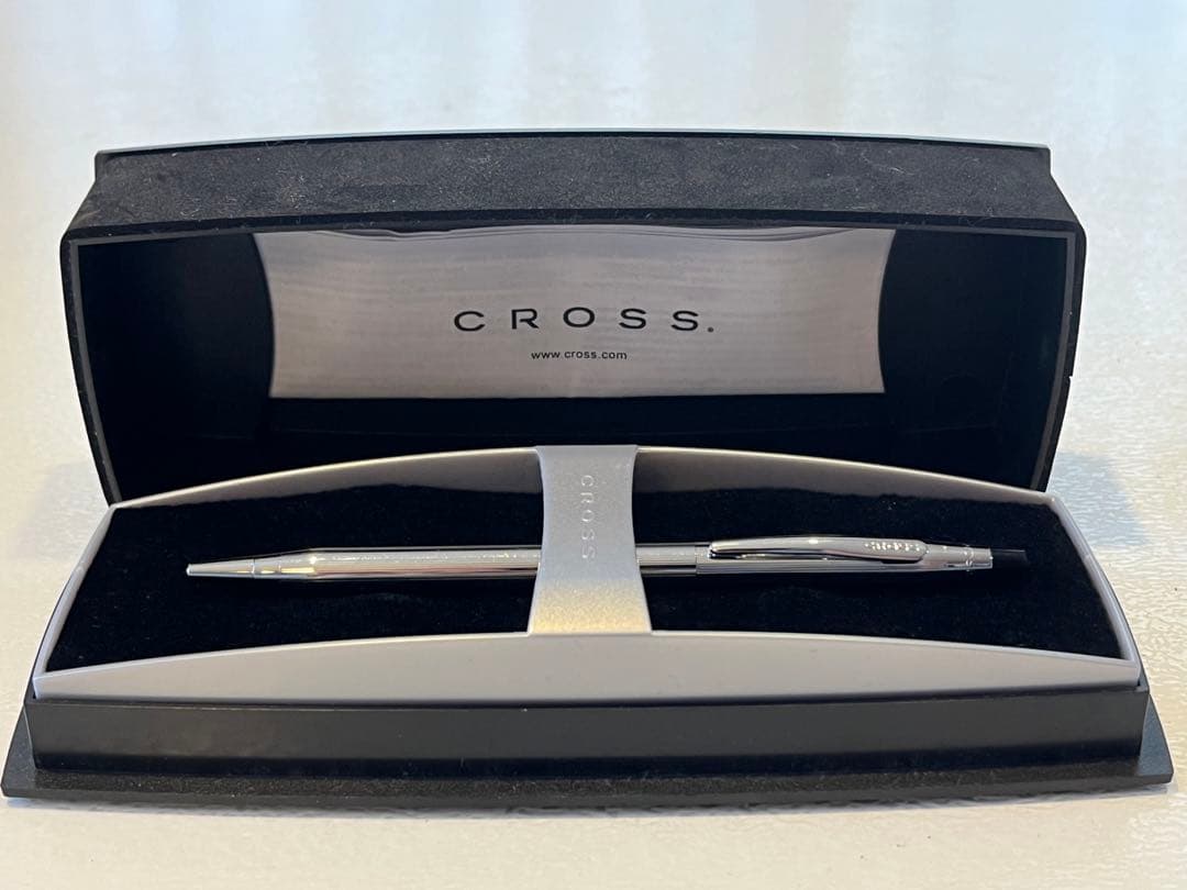 Cross Cross Ballpoint Pen With Case Japan Import