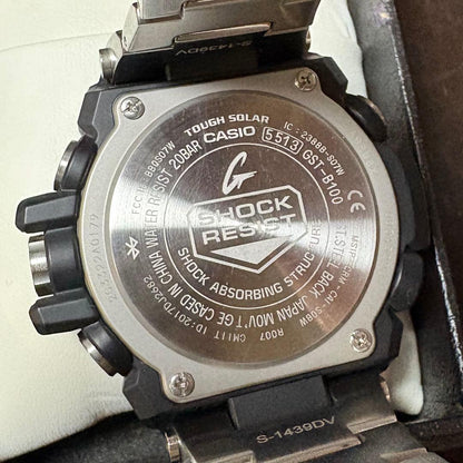 Casio G-Shock GST-B100 Silver Watch — Japan Import