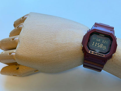 Casio G-Shock Origin GW-M5610EW Radio Solar Speed Watch Burgundy