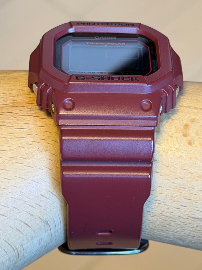 Casio G-Shock Origin GW-M5610EW Radio Solar Speed Watch Burgundy