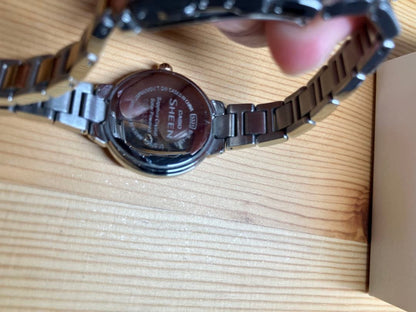Casio Sheen ANA E3H-3 Solar Watch with Box and Accessories