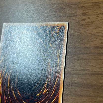 Yugioh Blue-Eyes Ultimate Dragon Secret Card in sleeves, showing front design with no visible damage