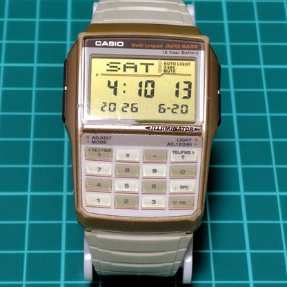 Casio Data Bank Watch Model DBC-32 with Battery Operated Movement