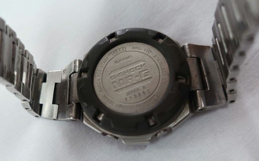 Casio G-Shock MR-G MRG-110 Digital Watch Steel 200m Water Resistance — Japan Import