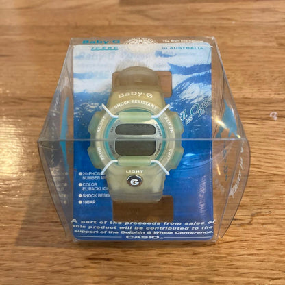 Casio Baby-G Dolphin Whales Conference Model BG-350K-2BT Japan Import
