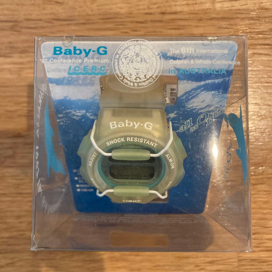 Casio Baby-G Dolphin Whales Conference Model BG-350K-2BT Japan Import