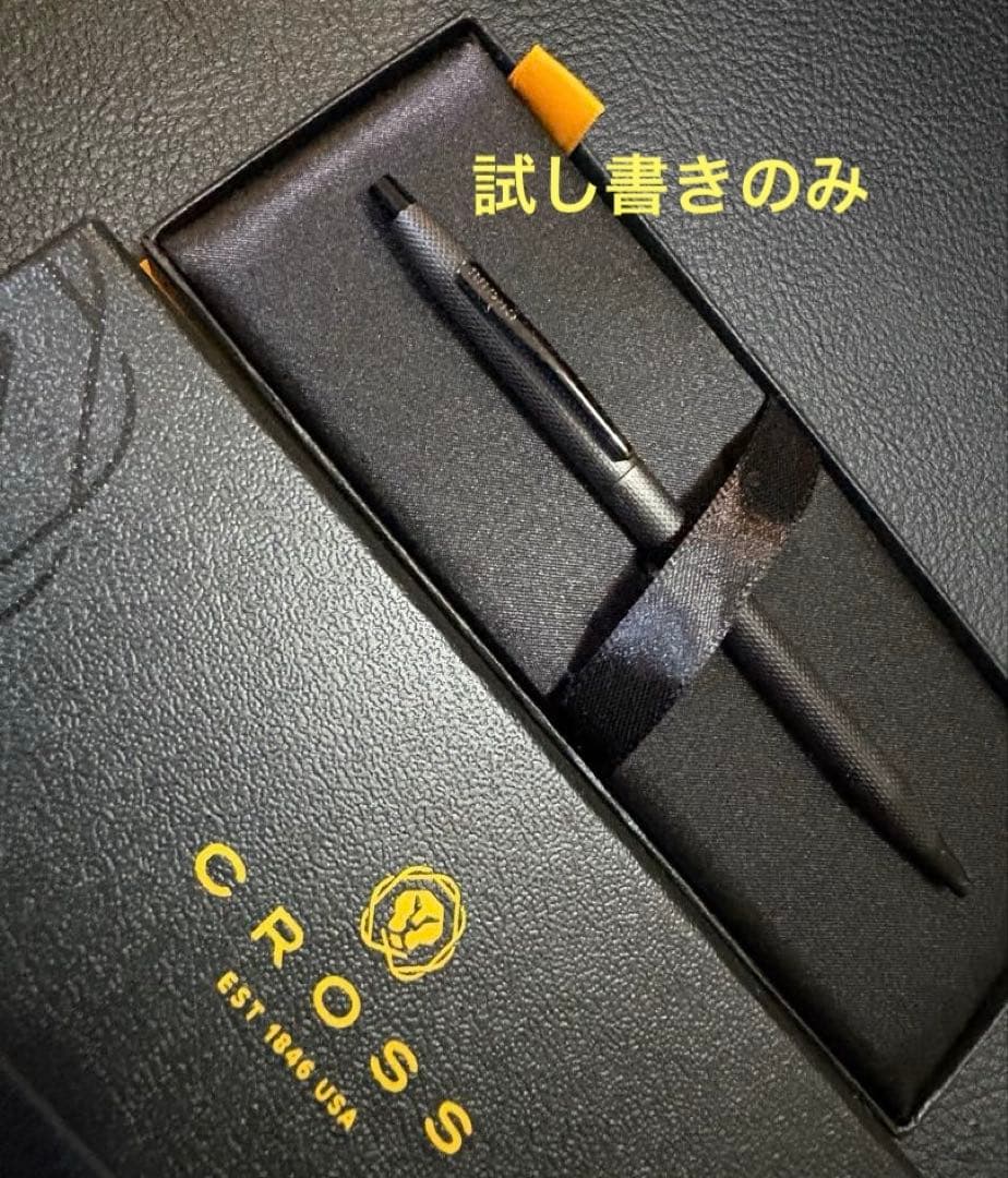 CROSS Classic Century Brushed Black Oil-Based Ballpoint Pen — Japan Import