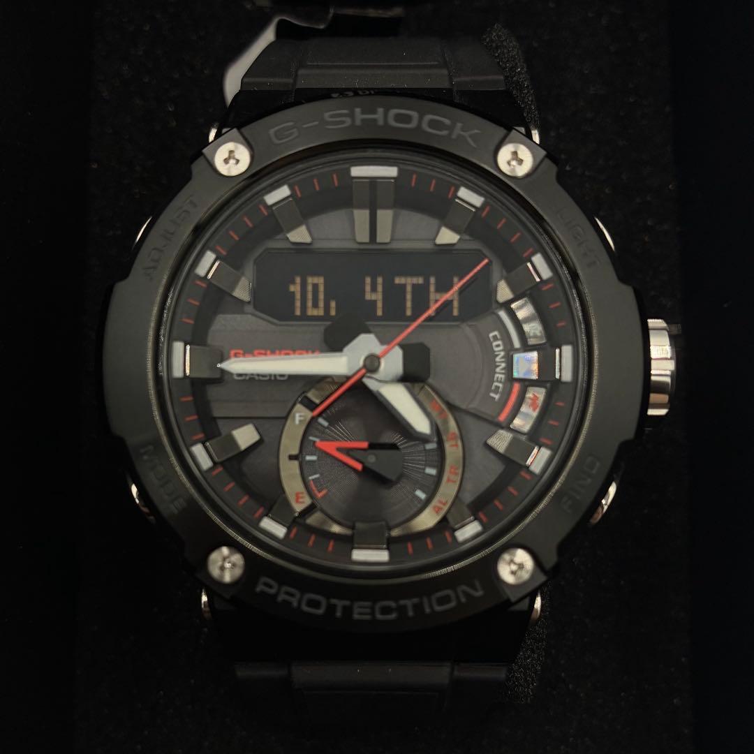 Casio G-Shock GST-B200B-1AJF Carbon Core Guard Bluetooth Solar Watch — Japan Import