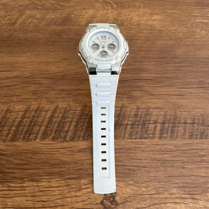 Casio Baby-G BGA-110BL-7BFJ Watch White Model with LED Light and 10 ATM Water Resistance — Japan Import