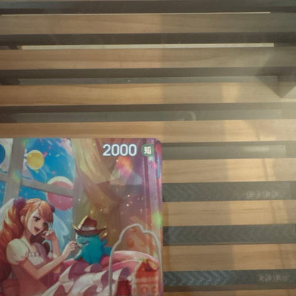 Charlotte Priss SP parallel special card from One Piece OP-10 Royal Bloodline set used condition