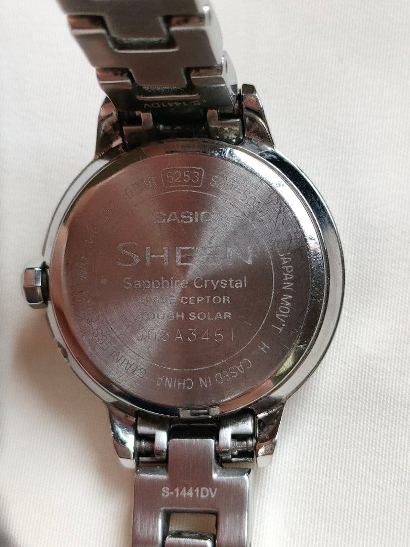 Casio Sheen Radio Wave Solar Wristwatch SHW-5000D-7AJF — Japan Import
