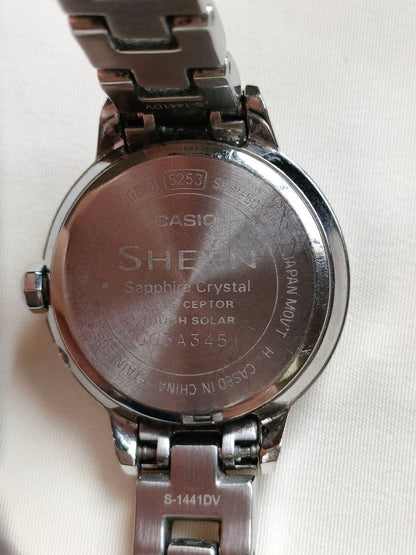 Casio Sheen Radio Wave Solar Wristwatch SHW-5000D-7AJF — Japan Import