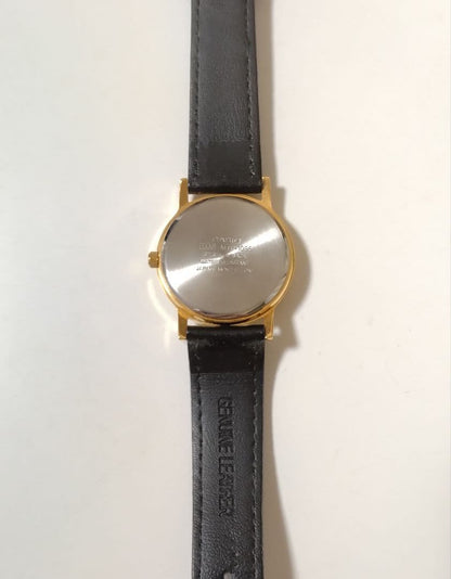 Casio MTP-1095 and LTP-1095 Pair Watches Set Black Leather and Steel Bands Japan Import