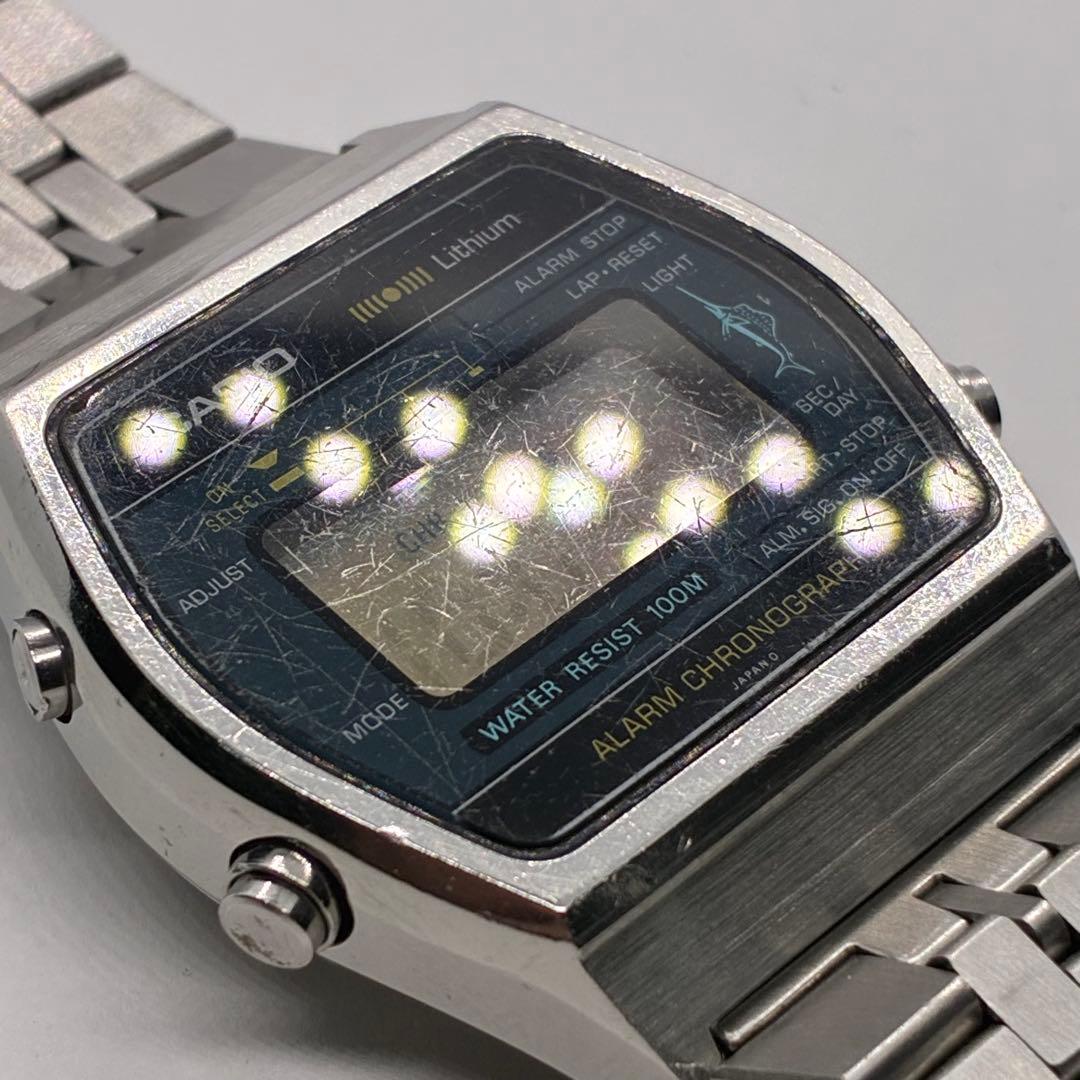 Casio W-250 Vintage Diver's Watch, 2379, Works, Japan Import