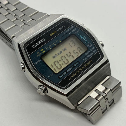 Casio W-250 Vintage Diver's Watch, 2379, Works, Japan Import