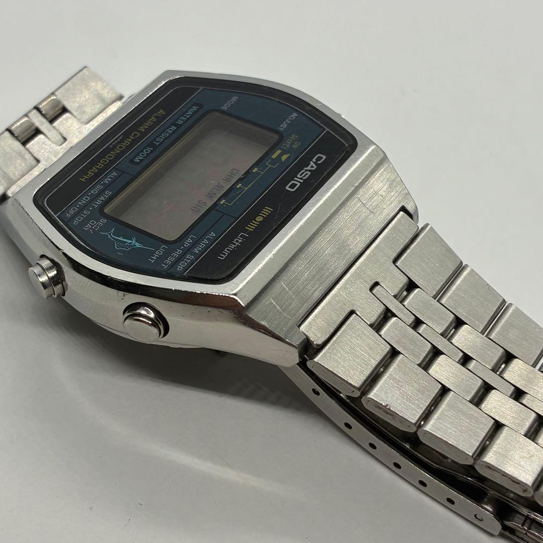 Casio W-250 Vintage Diver's Watch, 2379, Works, Japan Import