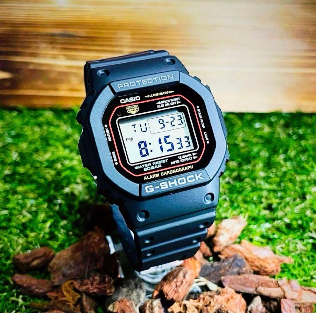 Casio G-Shock Series DW-5600RL-1JF Model Shock Resistant Resin Watch — Japan Import
