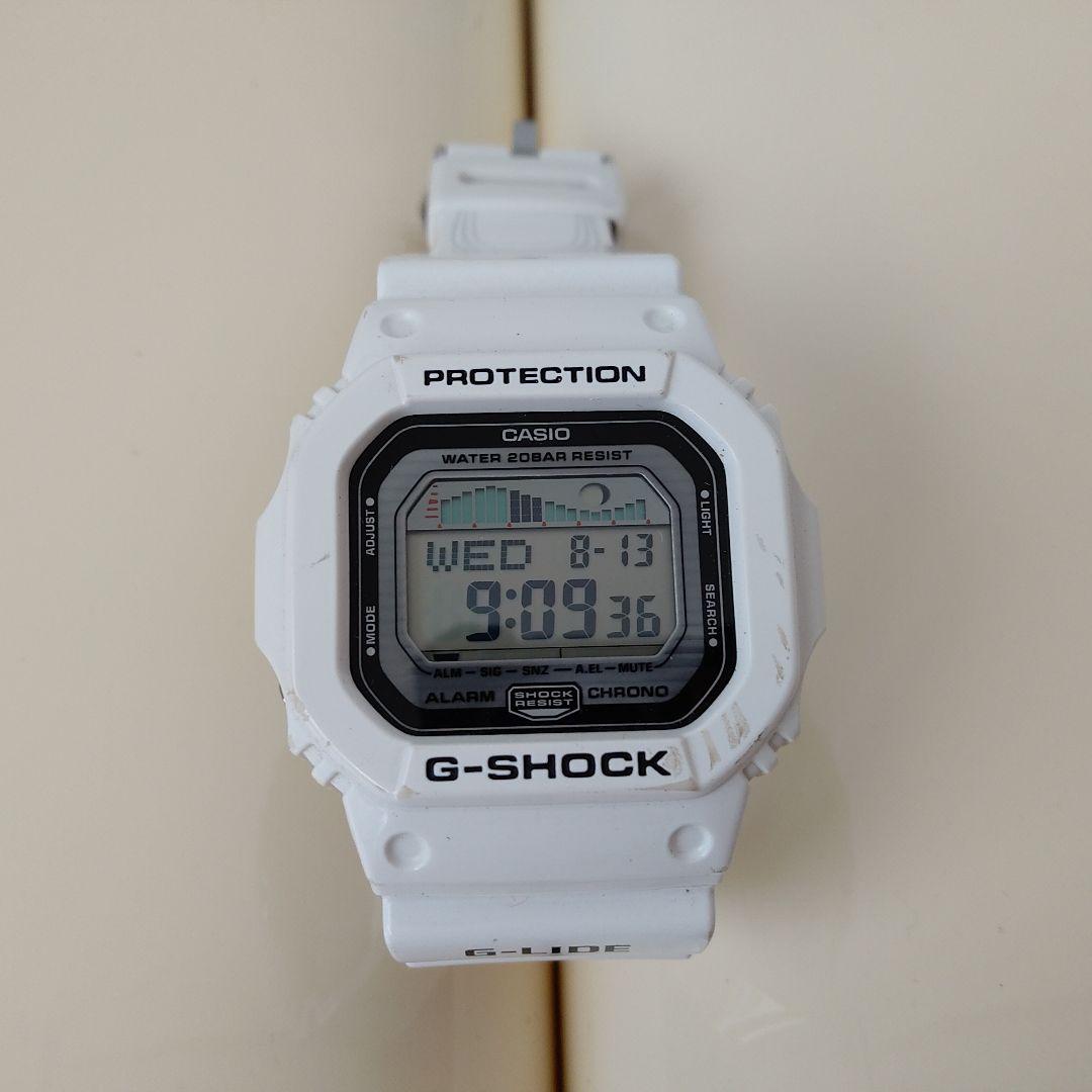 Casio G-Shock G-Lide Model GLX5600 White Digital Watch — Japan Import