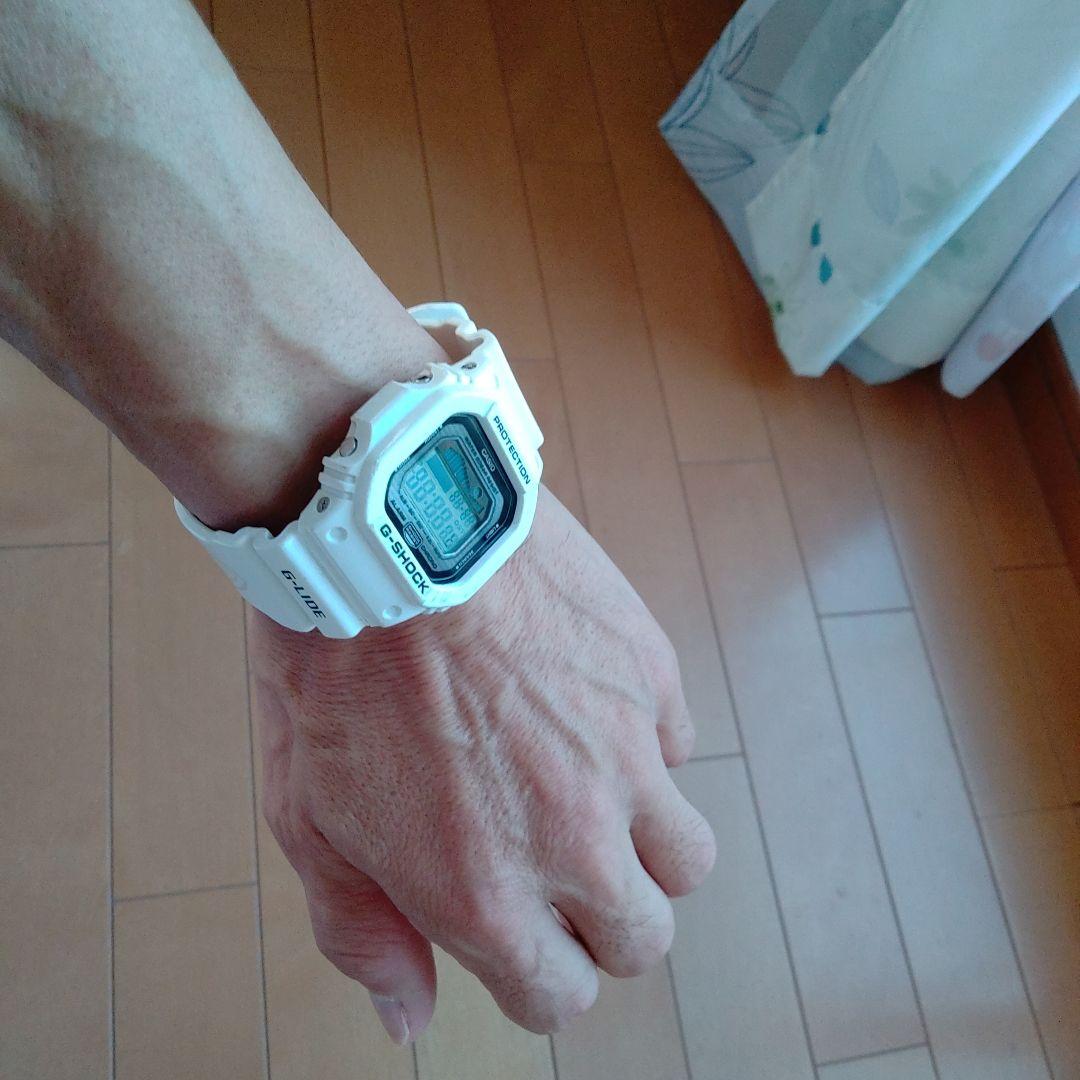 Casio G-Shock G-Lide Model GLX5600 White Digital Watch — Japan Import