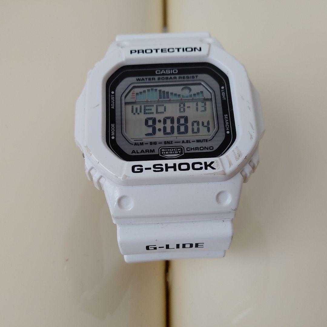 Casio G-Shock G-Lide Model GLX5600 White Digital Watch — Japan Import