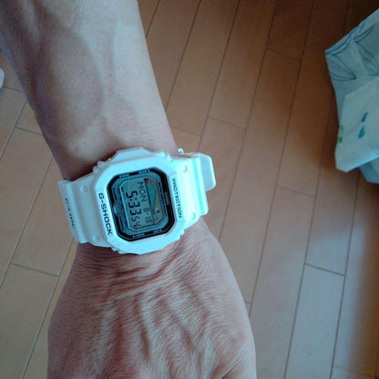 Casio G-Shock G-Lide Model GLX5600 White Digital Watch — Japan Import