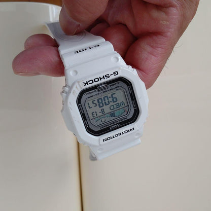 Casio G-Shock G-Lide Model GLX5600 White Digital Watch — Japan Import