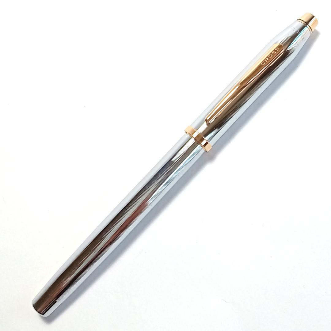 Cross Century II N3309 Fountain Pen Model with Gold Plating and Stainless Steel Tip — Japan Import