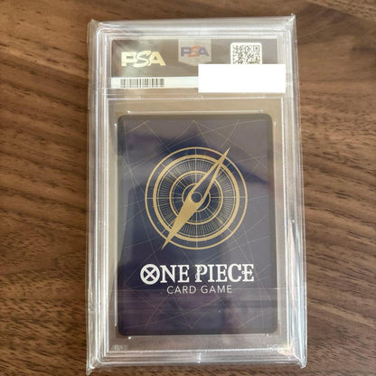 One Piece Kobe PSA9 graded card featuring Ship Banner design, Japan import, shown front view