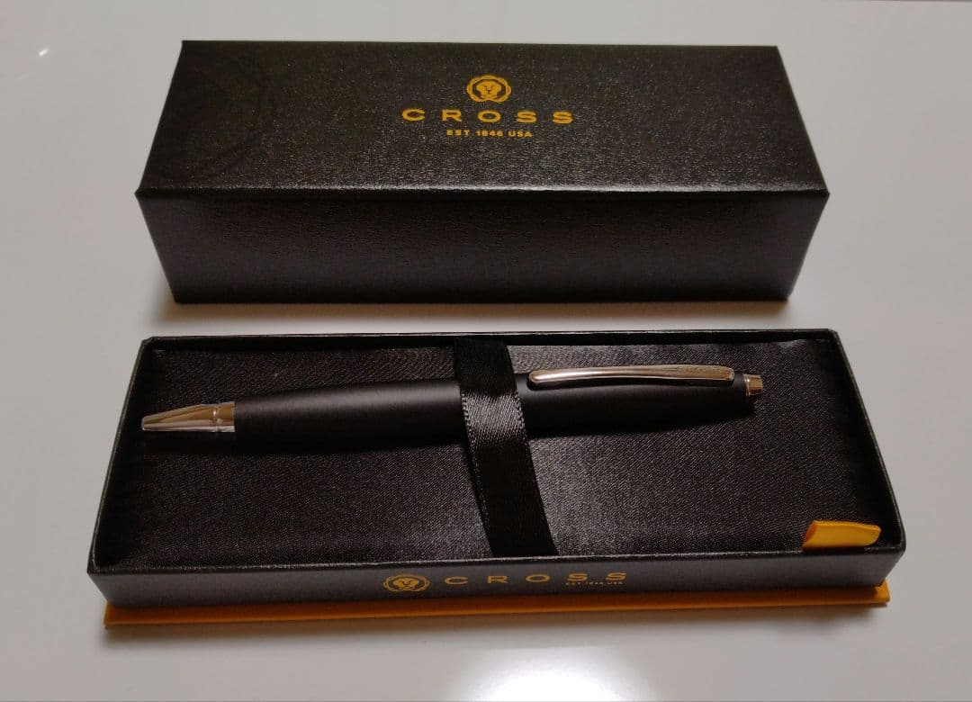 Black Cross ballpoint pen with simple elegant design and dedicated box