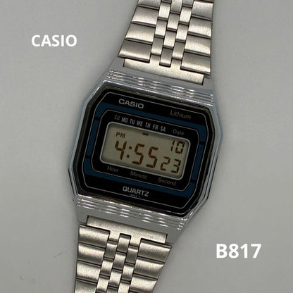 Casio B817 Vintage Working Watch Model B817 with Replacement Battery