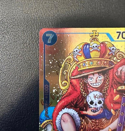 One Piece Monkey D. Luffy P-043 Jump supplement promo trading card from Japan