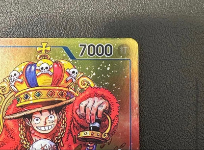One Piece Monkey D. Luffy P-043 Jump supplement promo trading card from Japan
