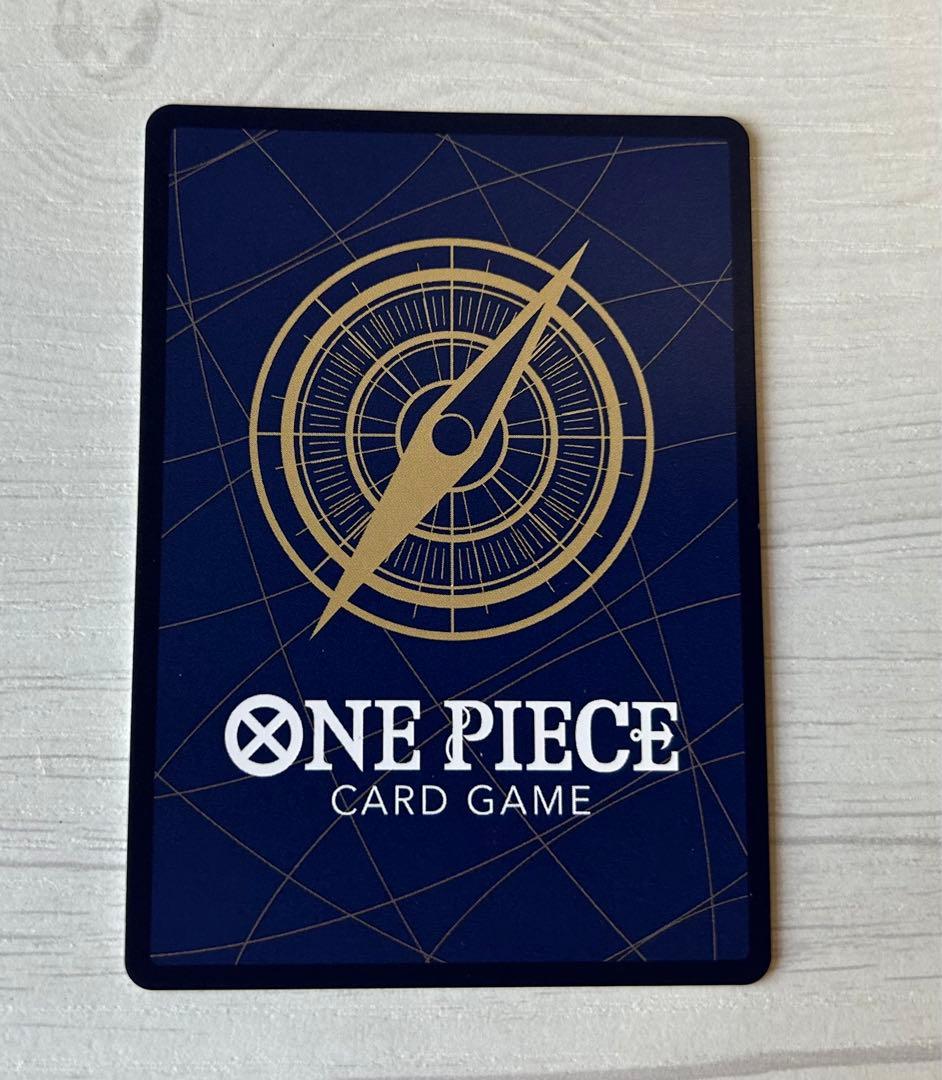 One Piece Monkey D. Luffy P-106 promotional standard battle card from Japan, in protective sleeve