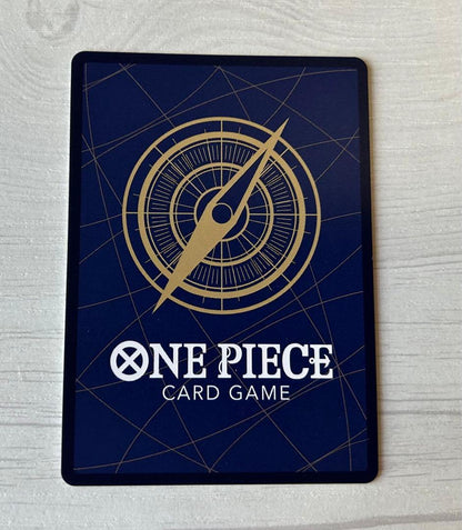 One Piece Monkey D. Luffy P-106 promotional standard battle card from Japan, in protective sleeve