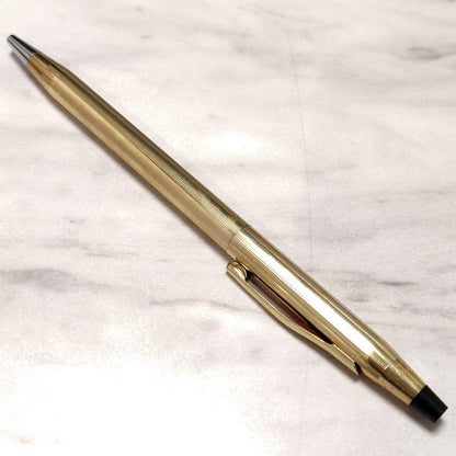 Cross Twist Fountain Pen 12KT Gold Filled ink Pen with Box and Instructions — Japan Import