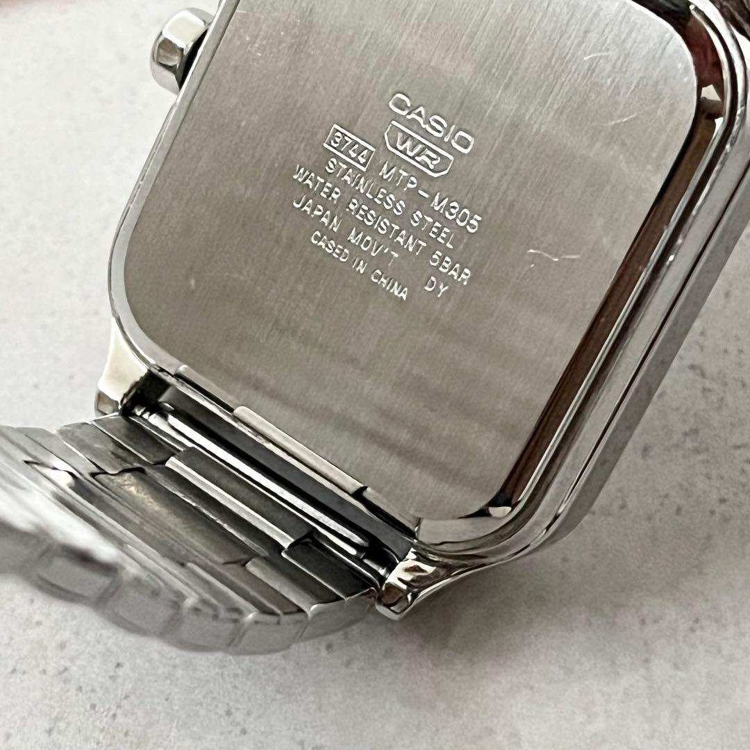 Casio Moon Phase MTP-M305 Watch with Light Blue Dial — Japan Import
