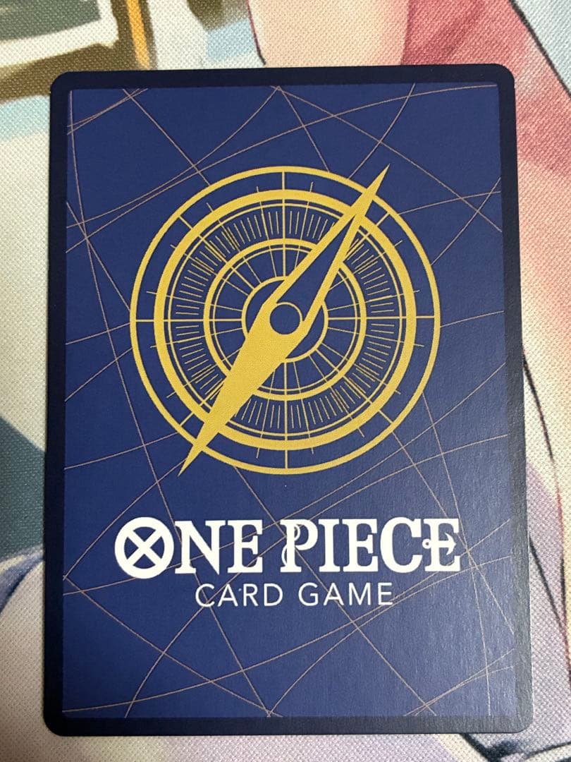One Piece Ace parallel trading card with original artwork showing Ace character, Japan import