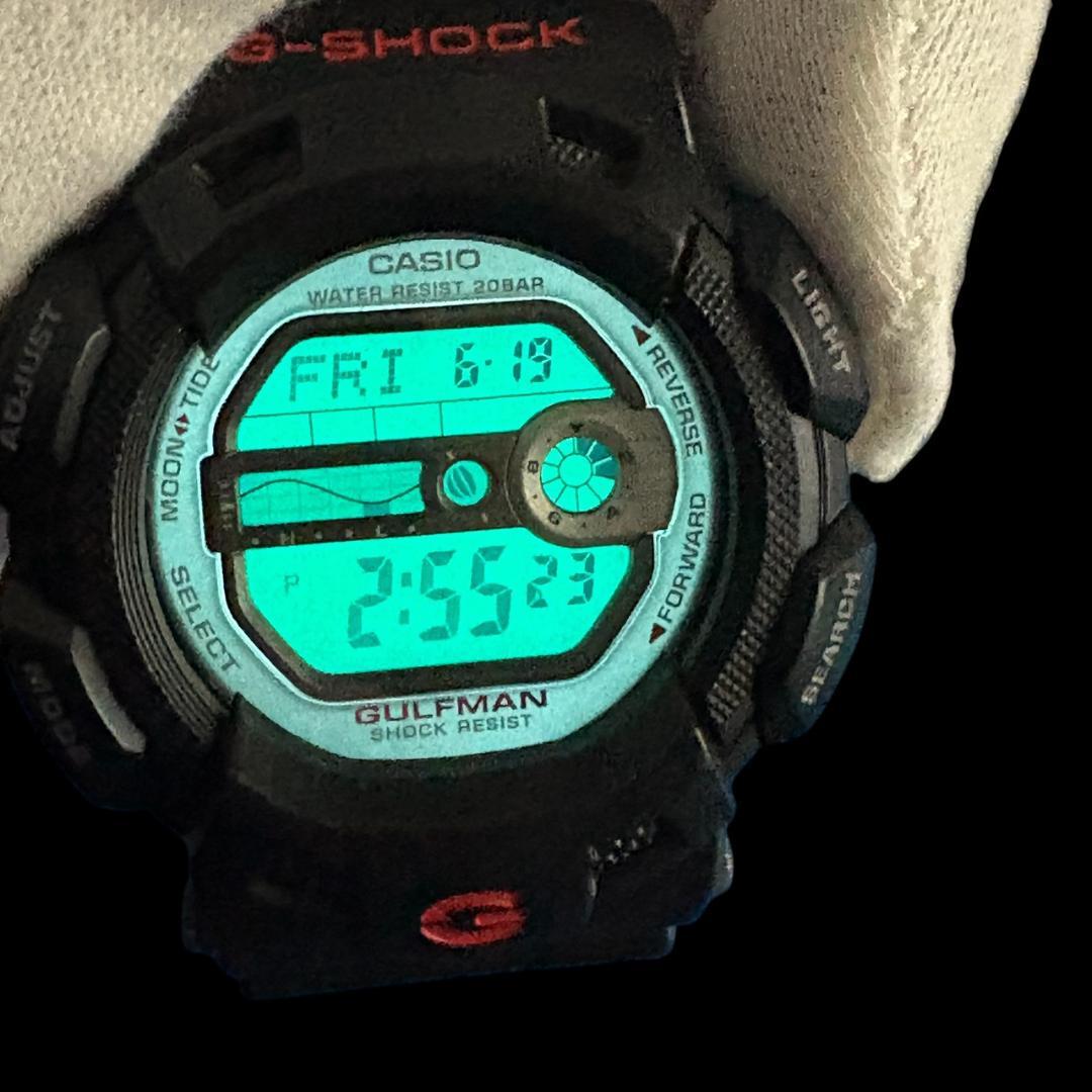 Casio G-Shock Gulfman G-9100 Black Wristwatch — Japan Import