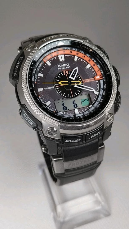 Casio Protrek PRW-5000 Series Analog Digital Multi-Function Outdoor Watch — Japan Import