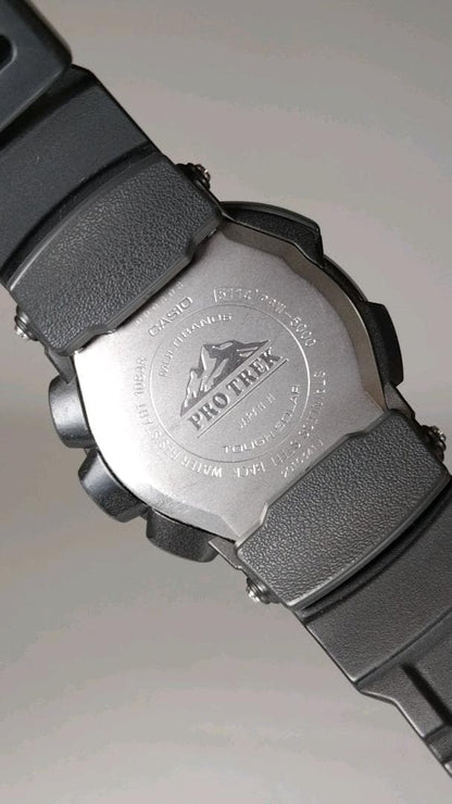 Casio Protrek PRW-5000 Series Analog Digital Multi-Function Outdoor Watch — Japan Import